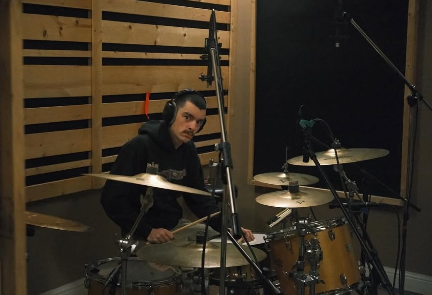 Recording at The Panda Studios