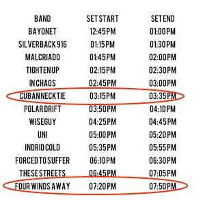 Lineup